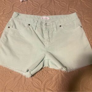 Carve Designs Women's Soft Aqua Jean Shorts cordoroy